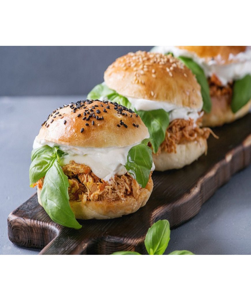 Hamb&uacute;rguer de Frango Cremoso
