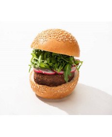 Vegano B&aacute;sico Hamb&uacute;rguer de Feij&atilde;o