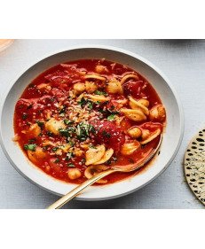Taglierini ao molho de tomate