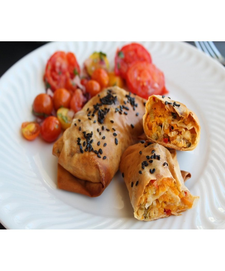 Rolls de Frango cremoso